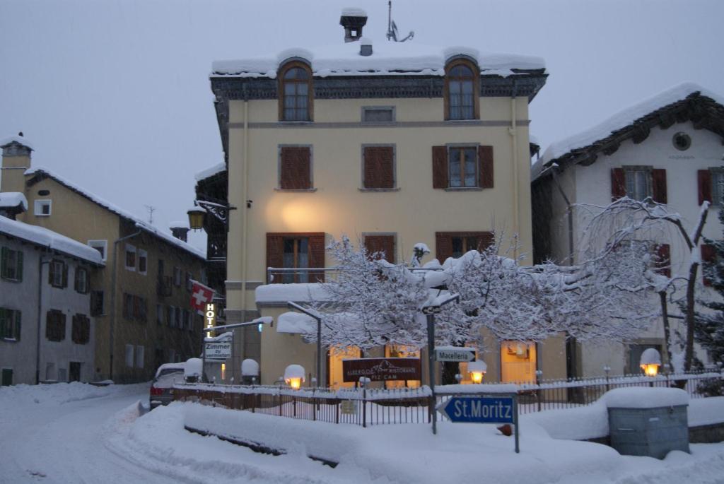 Albergo Piz Cam Vicosoprano المظهر الخارجي الصورة